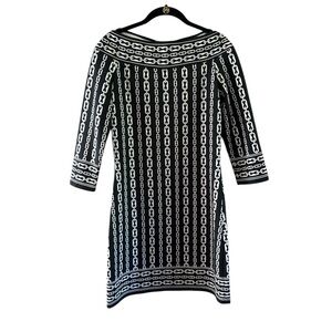 Max Studio Specialty Products Women’s Dress Black & White Print Size Sma…